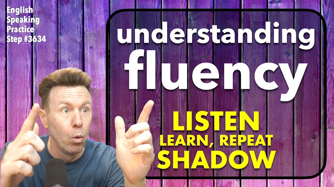Listen & Shadow: Listening to English and SHADOWING