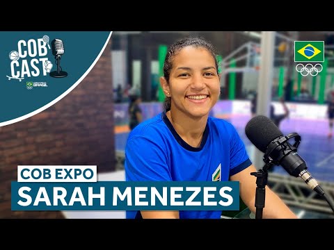 COBCast na COBExpo - Sarah Menezes, do judô, fala do desafio como treinadora da seleção brasileira