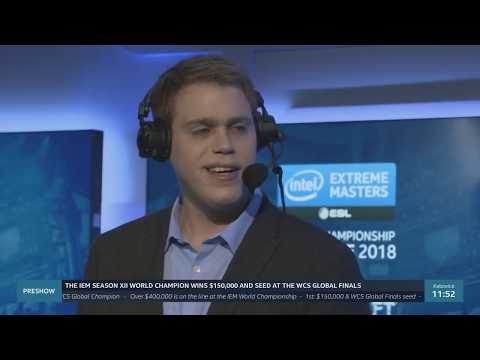 SC2 ShoWTimE vs TY - P vs T - Starcraft 2 - Ro24 Group A IEM Katowice 2018