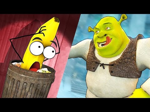 🍌 ВОТ МЫ И ВСТРЕТИЛИСЬ СНОВА! МАНЬЯК ШРЕК И БАНАН - CS:GO Прятки (КС ГО Маньяк)