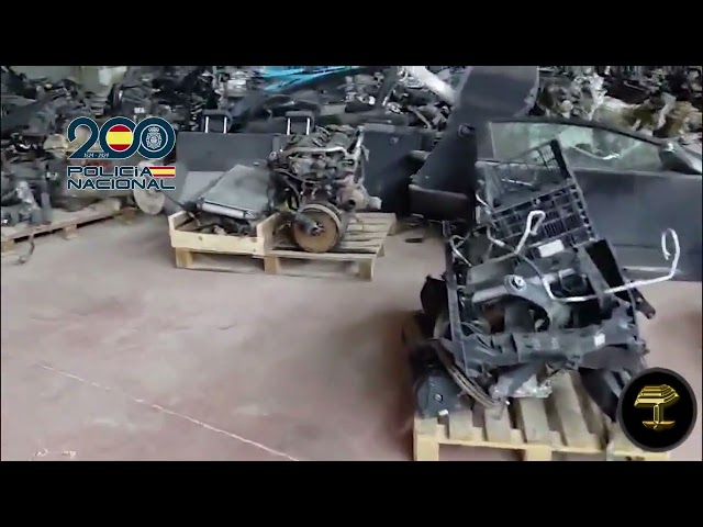 La Policía Nacional desarticula una organización criminal dedicada al robo de vehículos por encargo