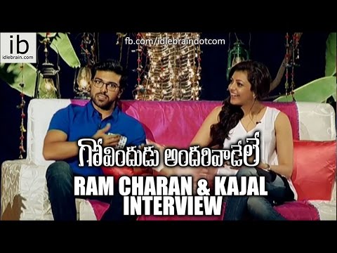 Ram Charan & Kajal Agarwal interview about GAV - idlebrain.com