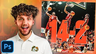 Turn Action Sequences Into Elite Sports Graphics | Photoshop