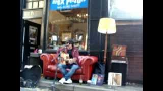 Billy Mitchell @ Living Room Legends on the streets, secret gig for Oxjam, 20/10/12.