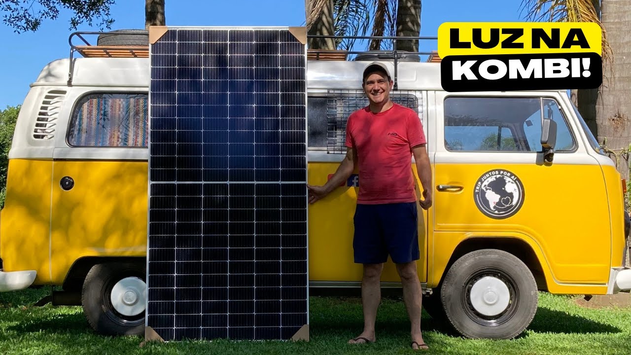 Energia solar na kombi home