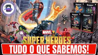 NOVO Magic x Marvel! Spoilers e Decks Revelados 🔥 Marvel Super Heroes - Magic the Gathering