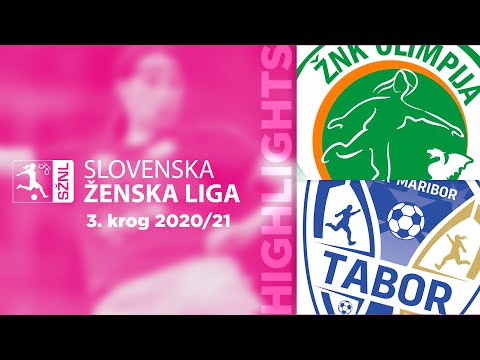 ŽNK Olimpija Ljubljana - ŽNK MB Tabor / 3. krog SŽL | Highlights