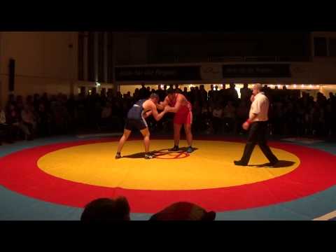 130 kg Freistil: Gjergji Berisha - Volker Wallmen 3:1 PS (ASV Schaafheim - AC Goldbach 25:4)