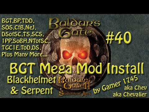 Let's Play Baldur's Gate Trilogy Mega Mod Part 40 - Serpent?