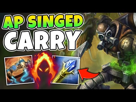 My team thought the game was lost... then full ap singed came online!