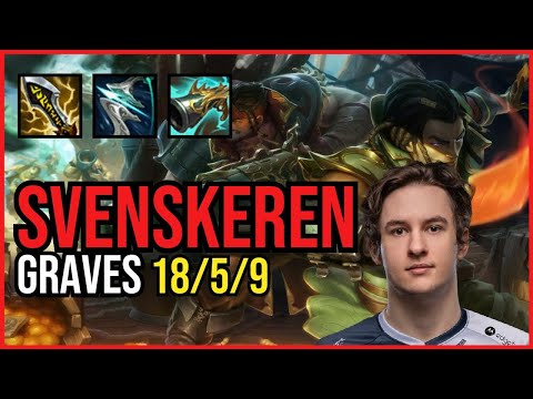 SVENSKEREN - GRAVES vs NIDALEE Jungle - NA Challenger - Patch 11.5