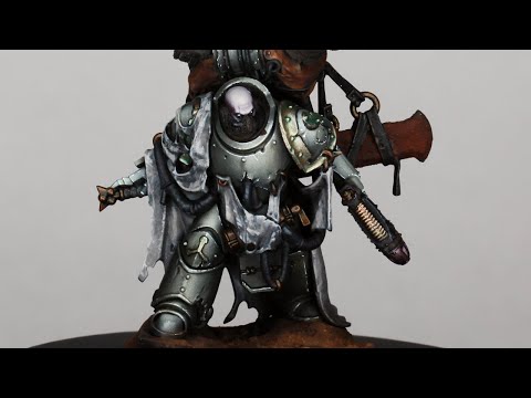 Nurgle Minimalism | What Happens If You Just Wing It Painting Minis? | Deathguard