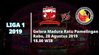SEDANG BERLANGSUNG! Pertandingan Liga 1 2019 Madura United Vs Semen Padang Rabu (28/8)