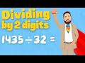 How to: Dividing By 2 Digit Numbers Short Division | The Maths Guy