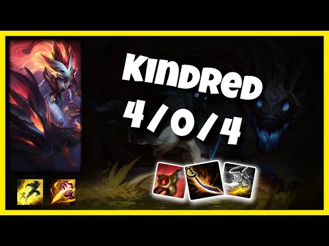 KOREAN Challenger Kindred JUNGLE (4/0/4) vs GRAVES Gameplay Replay - Patch 10.20