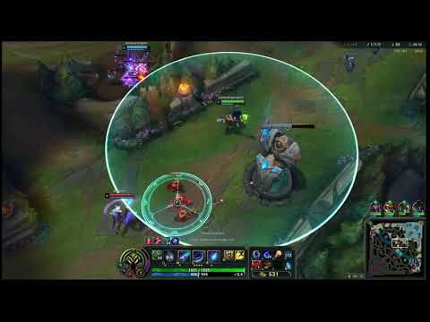 League of Legends Veigar vs Ahri she gets the lead & meets a sticky end