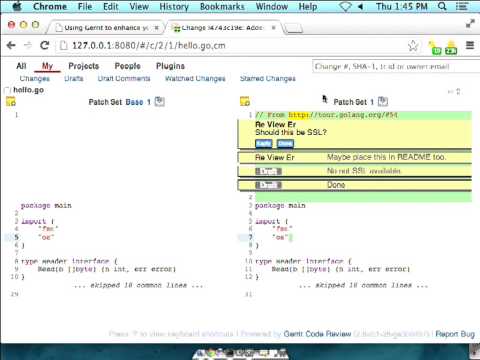 Gerrit zur Verbesserung Ihres Git-Systems verwenden