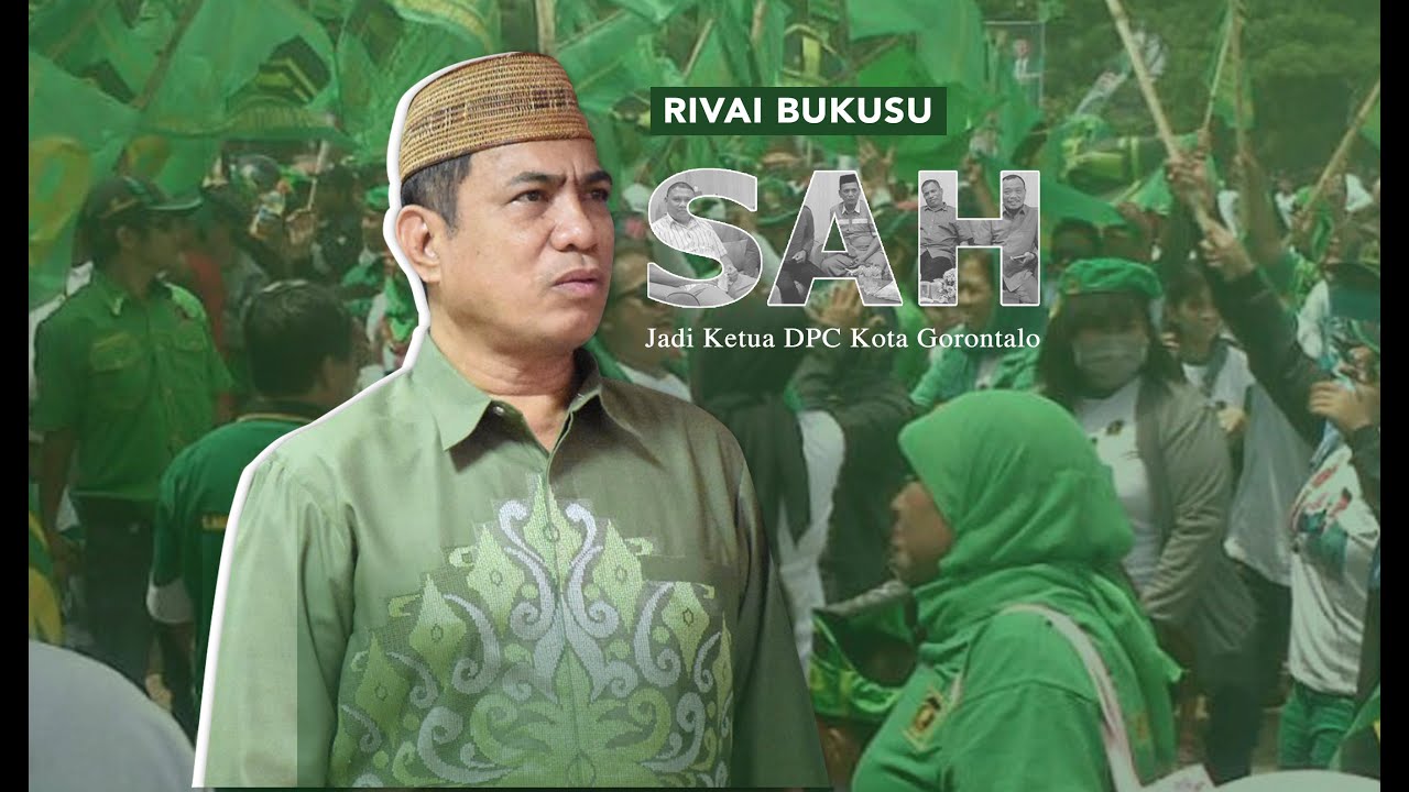 Rivai Bukusu Sah Jadi Ketua DPC PPP Kota Gorontalo
