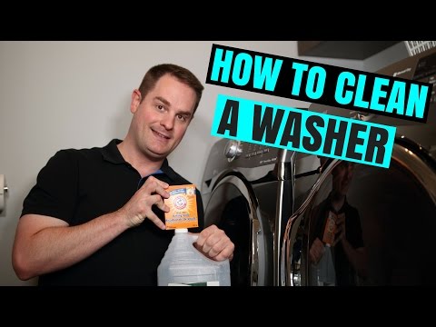 How to clean washing machine