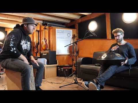 Spirit Noise - Groove with Cajon Opsilon Handpan D Minor 13