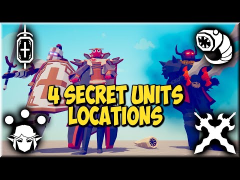 How to Unlock 4 New Secret Units (Chou Chou's Unit Mod Update) - Totally Accurate Battle Simulator