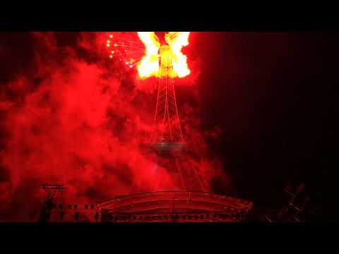 Bastille Day, Fireworks July 14, 2019, Eiffel Tower - Feu d'artifice du 14 juillet 2019, Tour Eiffel