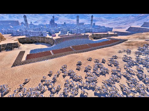 The Wolf King Unleashes his army of Werewolves on Human City - UEBS | BATTLE SIMULATOR