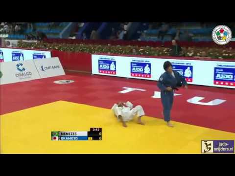 Judo 2013 World Masters Tyumen: Menezes (BRA) - Okamoto (JPN) [-48kg] semi final