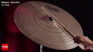 Video thumbnail for PAISTE Masters Extra Dry Ride 21" played by Noah Fürbringer (SOUND DEMO) by GEWA Drums