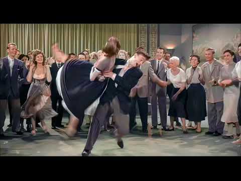 Bill Haley "Rip it up" 1956. Rock n roll, swing dance | 4k, colorized with DeOldify