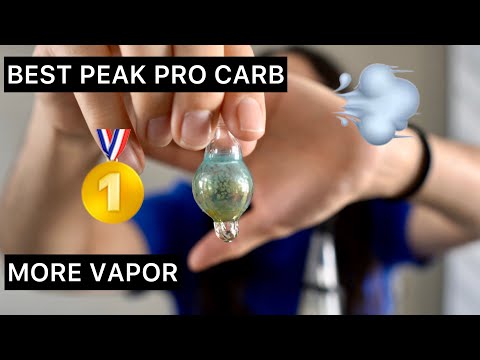 PUFFCO PEAK PRO CARB CAP UPDATE! Best PEAK PRO carb cap!