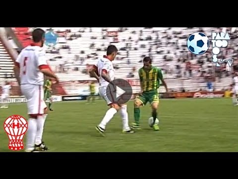 El lujo de Víctor Cuesta. Huracán- Aldosivi. Fecha 12. Torneo Primera B Nacional.FPT