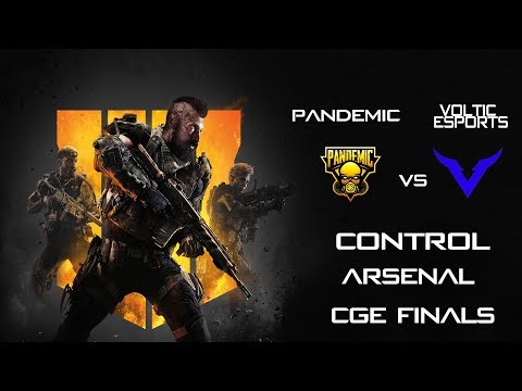 CGE Losers Finals Match 28/4/19 Season 1 - Pandemic vs Voltic Esports - Control on Arsenal