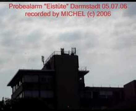 [Probealarm Darmstadt 2006] - Sirene Typ ECN 1800 zum Zivilschutz