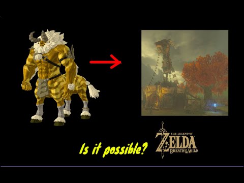 Can you bring a Lynel to a stable in BOTW?