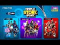 OB52 Triple Store Update Next Triple Store Update Free Fire Night Clown Bundle Return In Telugu