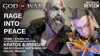 REVIEW: God of War - Kratos & Atreus Ivaldi's Deadly Mist Armor Set DX - Prime 1 Studio 1/4