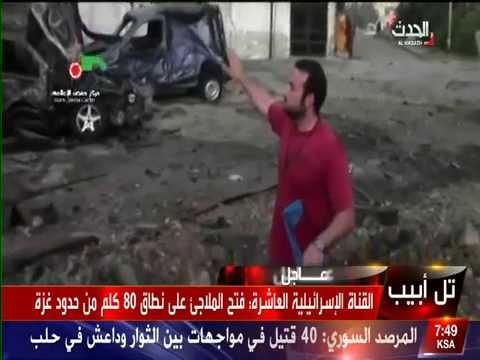 تقرير لمركز حمص الإعلامي مع محمد دغمش عن حي الوعر والحملة العسكرية الأخيرة على قناة العربية الحدث