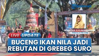 Buceng Ikan Nila Jadi Rebutan Warga saat Larungan Grebeg Suro di Telaga Ngebel, Mitos Dapat Rezeki