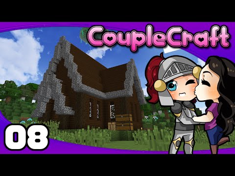 CoupleCraft - Ep. 8: We Have a House! | Minecraft Modded Survival Let's Play