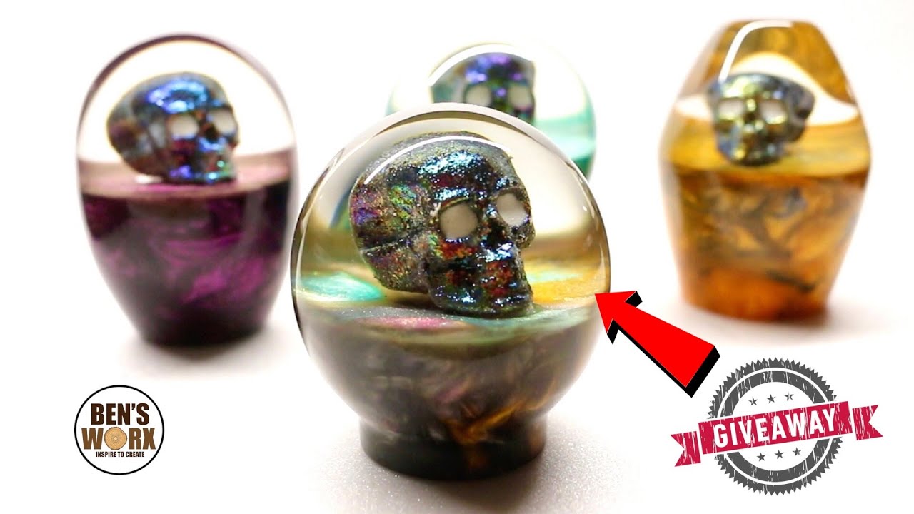 Making Custom Resin Shift Knobs - Giving 3 away