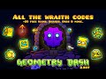 All “The Wraith” Vault Codes (Working 2026) | Geometry Dash 2.208