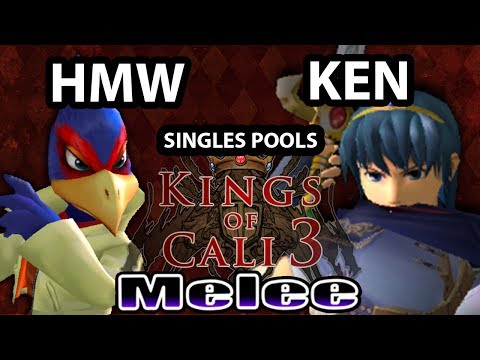 Kings of Cali 3 - Ken (Marth) Vs. HomeMadeWaffles (Falco) - Pools