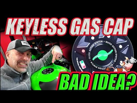 Sportbike Keyless Gas Caps.  Bad Idea?
