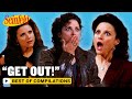 All of Elaine's Shoves | Seinfeld