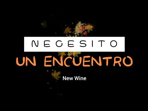 Necesito un encuentro / New Wine / Letra - REBS