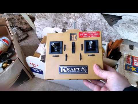 Vintage RC aircraft Parts Lot