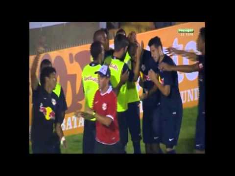 Gol de Roger - Capivariano 0x2 RB Brasil – Campeonato Paulista – 03/02/2016 - HD