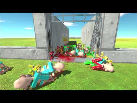 50x Archer Vs 10x All Units ♦ Animal Revolt Battle Simulator ♦