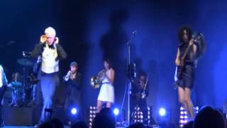 David Byrne & St Vincent performing I Should Watch TV @ The Tower in Philly on 9-27-12